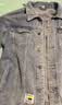 真维斯（Jeanswest）夹克男士2026秋季牛仔夹克痞帅潮工装翻领外套男蓝色3XL 实拍图
