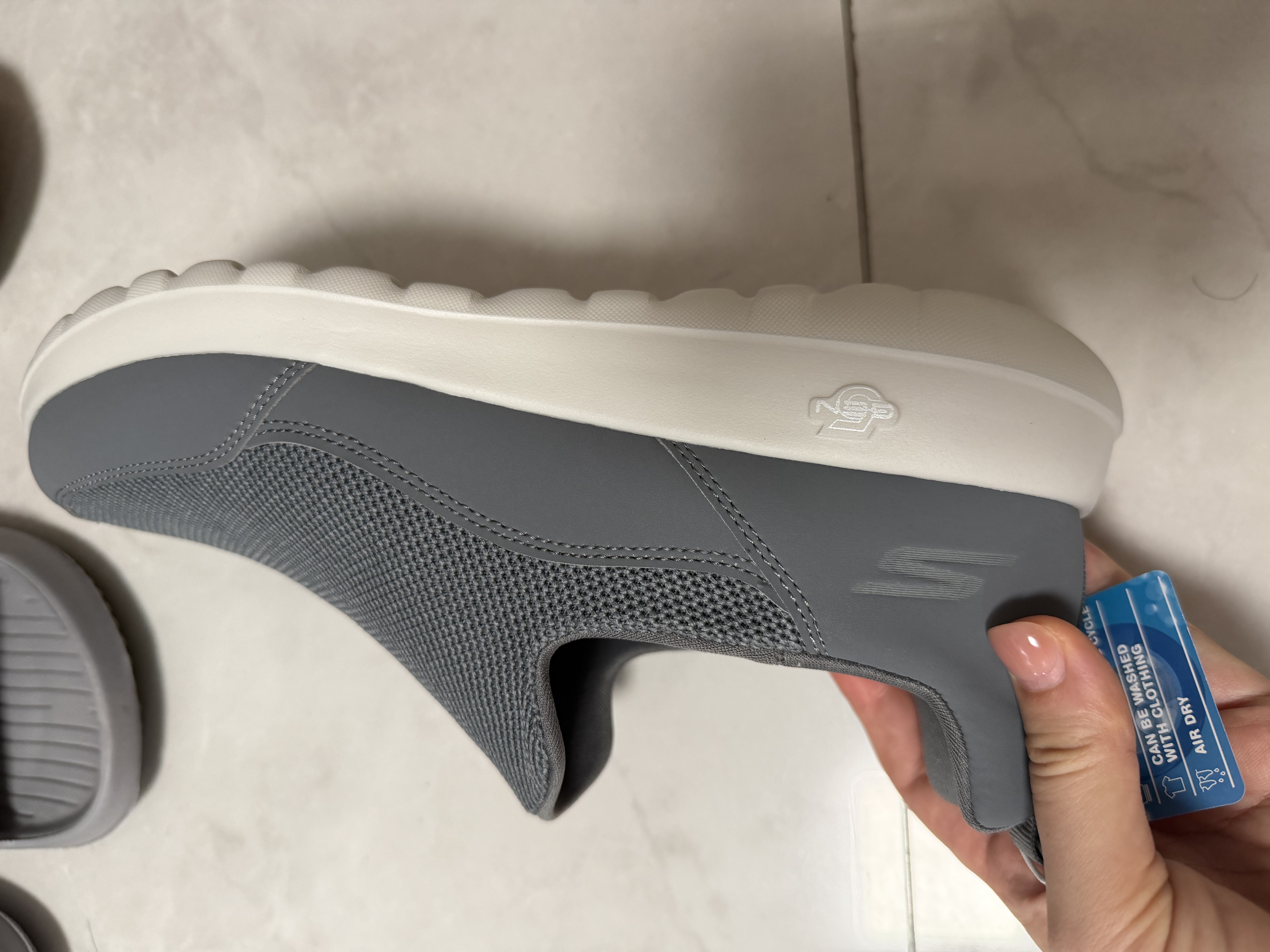 斯凯奇（Skechers）健步鞋男士秋季一脚蹬休闲鞋软底减震运动百搭男鞋54626 实拍图
