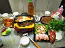 苏泊尔（SUPOR）鸳鸯电火锅 火锅专用锅 电煮锅煎烤涮肉一体锅 家用多功能锅6.5L火锅锅 H65FK984Y 实拍图