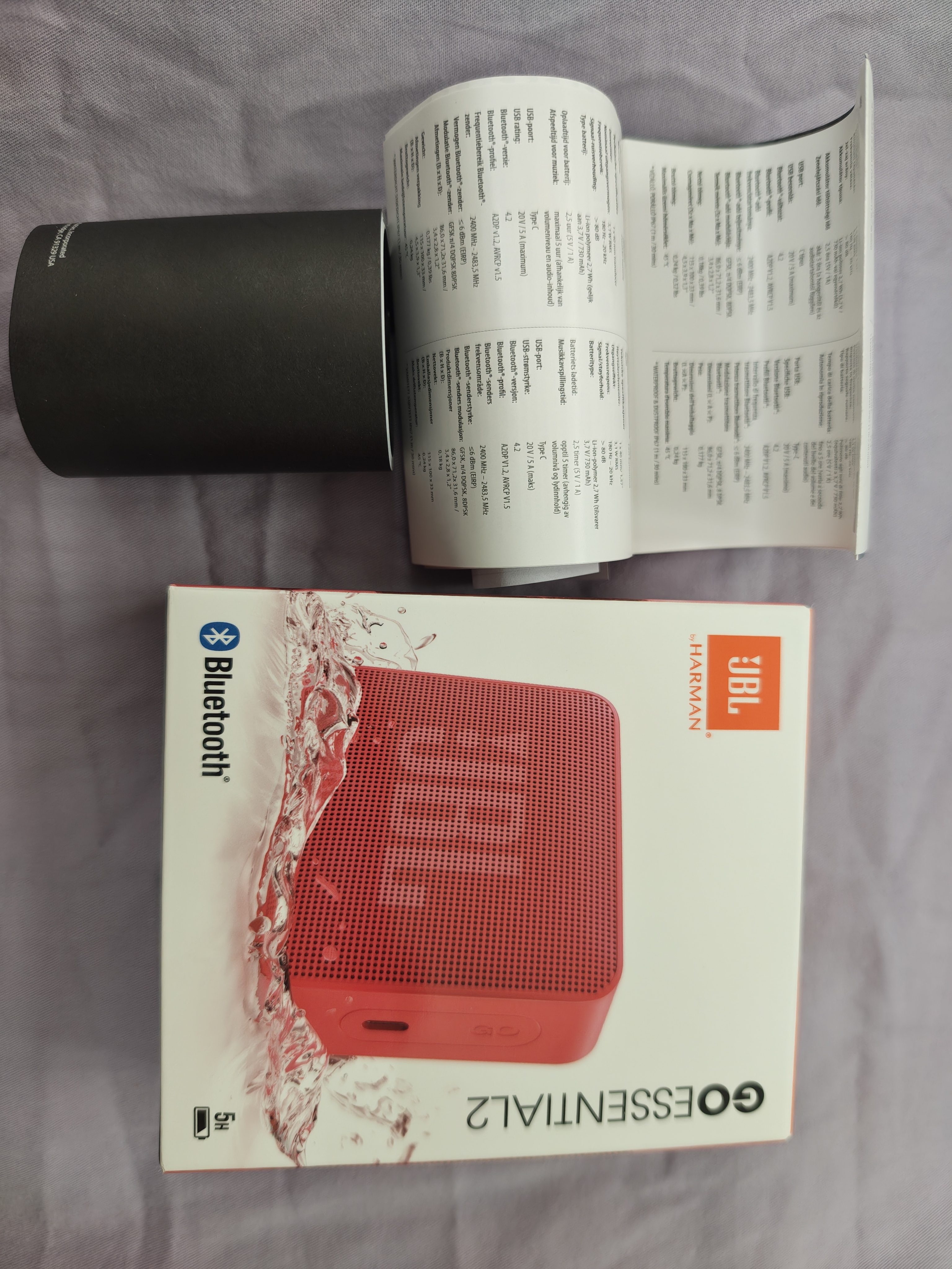 JBL GO ESSENTIAL 2 音乐青春版二代 蓝牙音箱 户外便携 家用桌面小音响 女生生日礼物 红色 实拍图