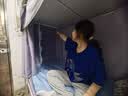 半弦月【小狗护卫】线条小狗联名学生宿舍床帘蚊帐遮光透气现货速发 实拍图