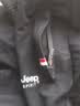 JEEP SPIRIT吉普运动裤男春秋季休闲裤纯色中青年宽松长裤 黑色直筒 2XL 实拍图