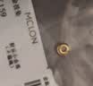 曼卡龙黄金转运珠足金财运小金珠DIY手链 小金珠（不编绳） 金重约0.04g 实拍图