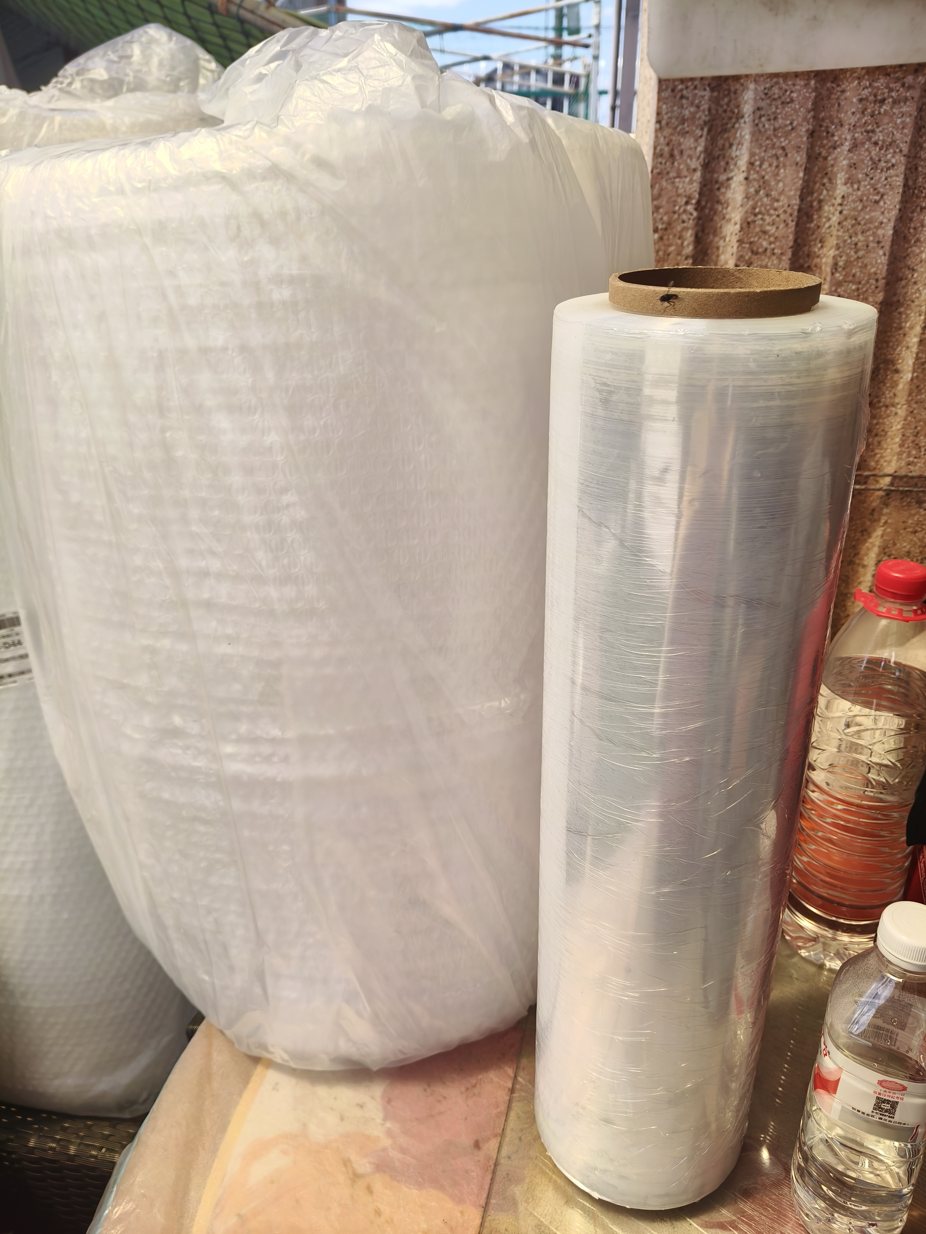 得力（deli）加厚气泡膜50米*40CM包装膜缠绕膜气泡垫防震泡沫快递搬运打包 实拍图