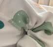 贝瑞加（Babyprints）婴儿半背衣2件装新生儿衣服纯棉长袖上衣初生宝宝四季内衣 绿66 实拍图