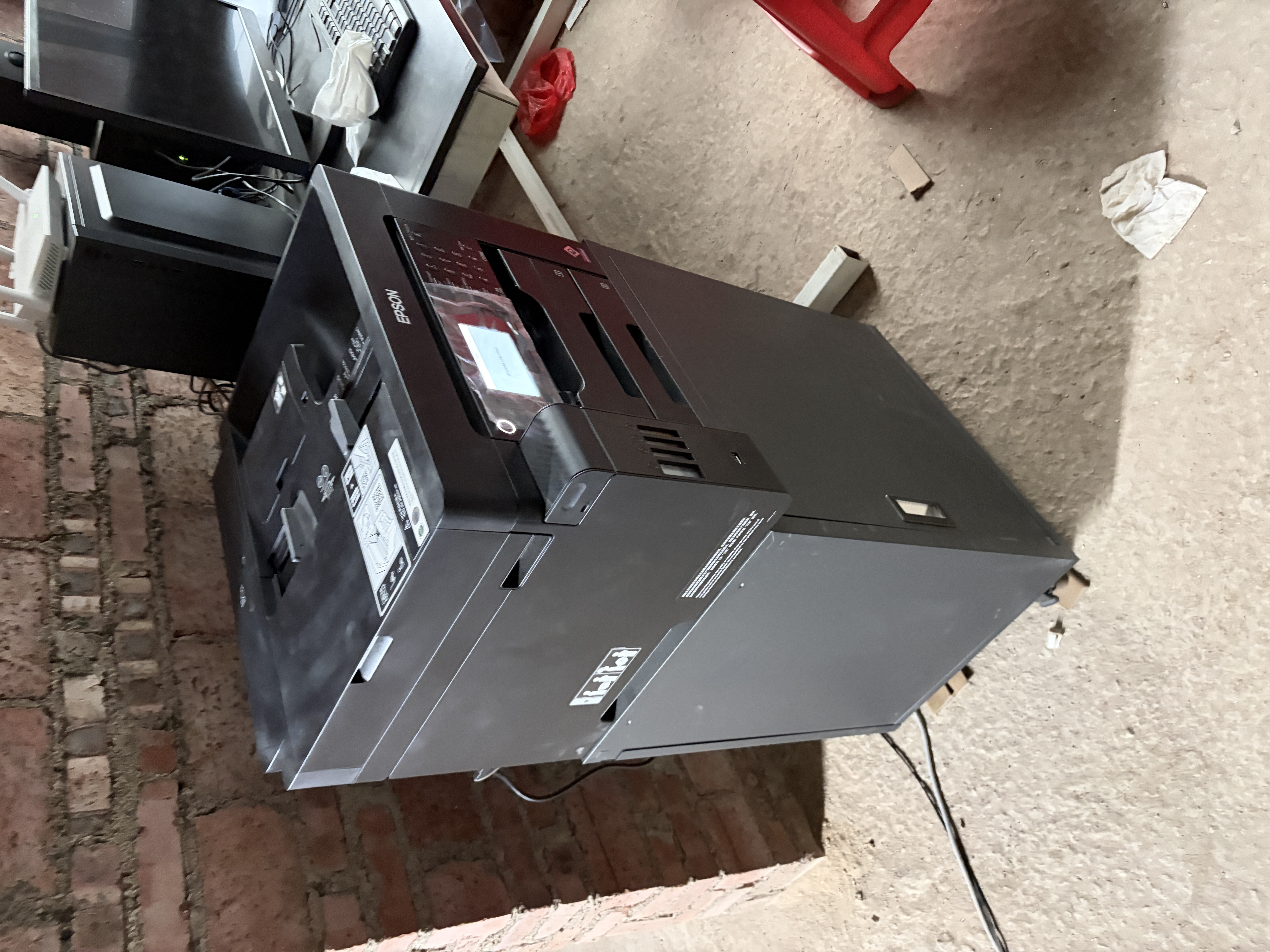 爱普生（EPSON）L15158 A3+彩色打印机办公喷墨双面打印复印一体机 有线/无线（含工作台+上门安装） 实拍图