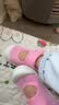 月星童鞋 日本制进口 幼儿园室内小白鞋四季女童居家鞋透气男童帆布鞋 粉红色 26 (内长16.5cm适合脚长16cm) 实拍图
