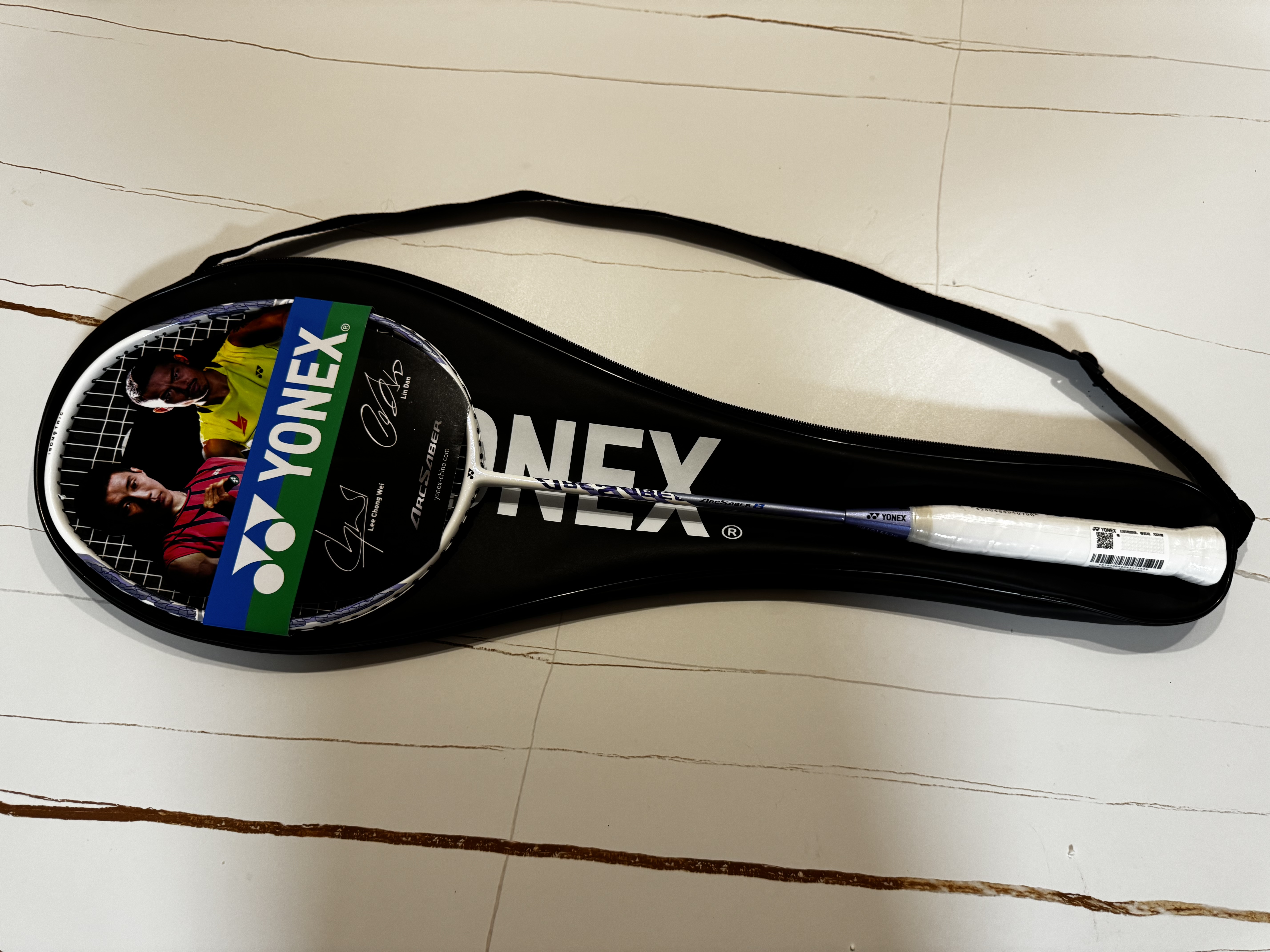 尤尼克斯（YONEX）羽毛球拍全碳素精准控球高磅弓箭比赛ARC8薰衣草已穿24磅附手胶 实拍图