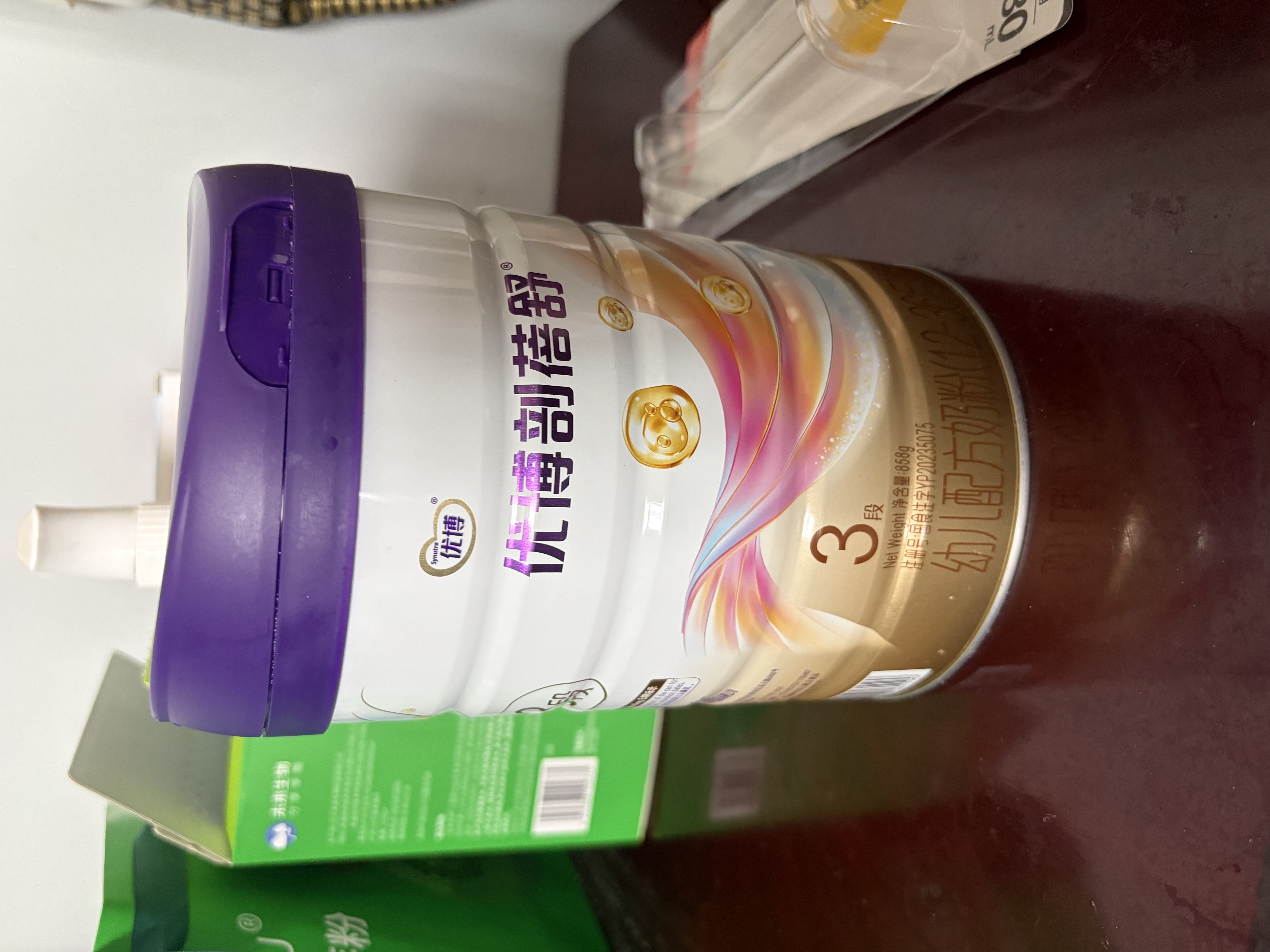 优博剖蓓舒圣元3段858g*6幼儿配方剖宫产奶粉乳铁蛋白欧洲奶源12-36月 实拍图