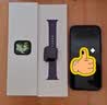 Apple/苹果/苹果 Watch S11 智能手表GPS款42毫米银色铝金属表壳雾紫色运动型表带S/M MEUT4CH/B 实拍图