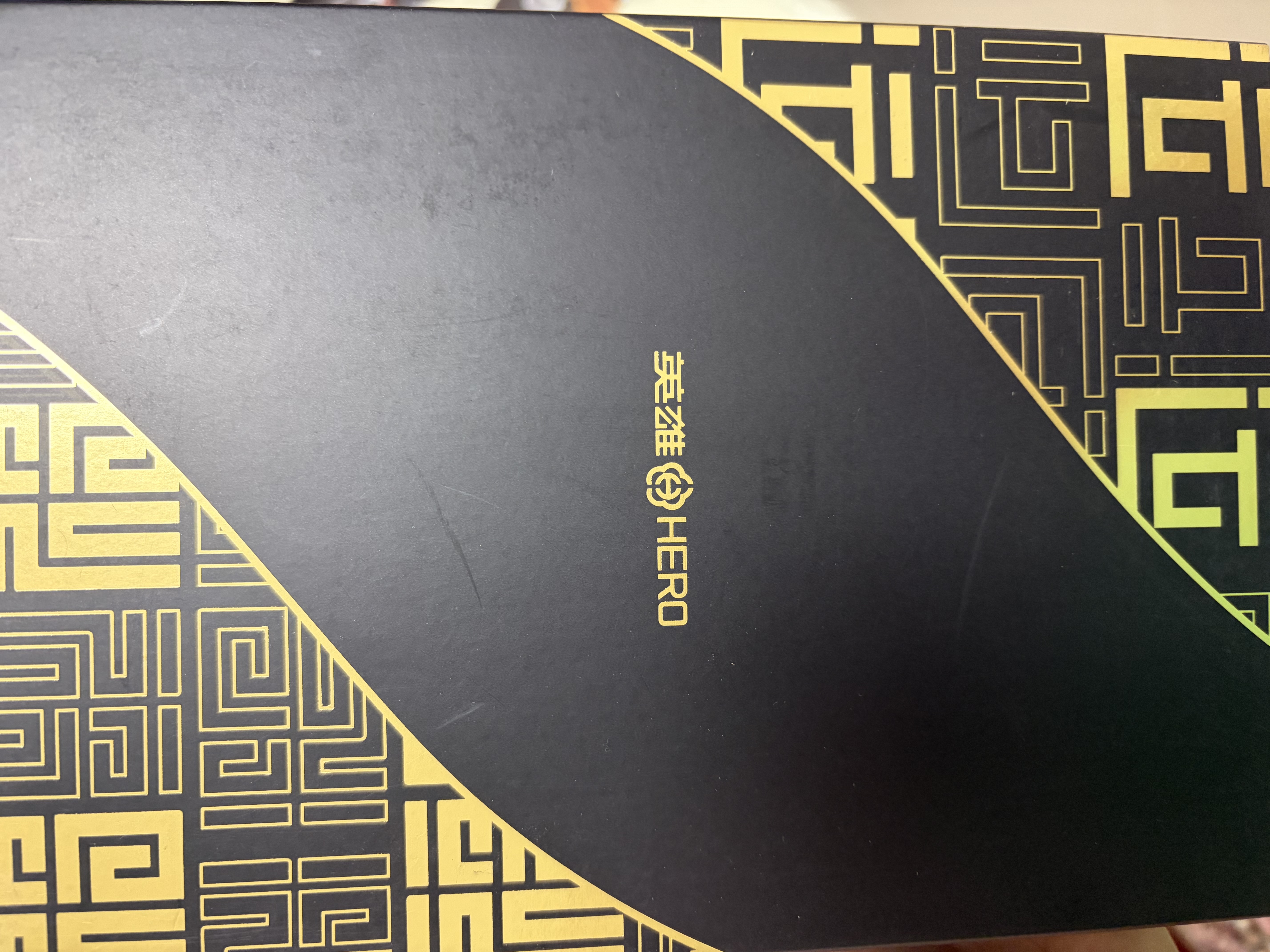 英雄（HERO）【教师节礼物】钢笔 382商务办公学生日常书写铱金签字墨水礼盒装 黑色明尖 实拍图