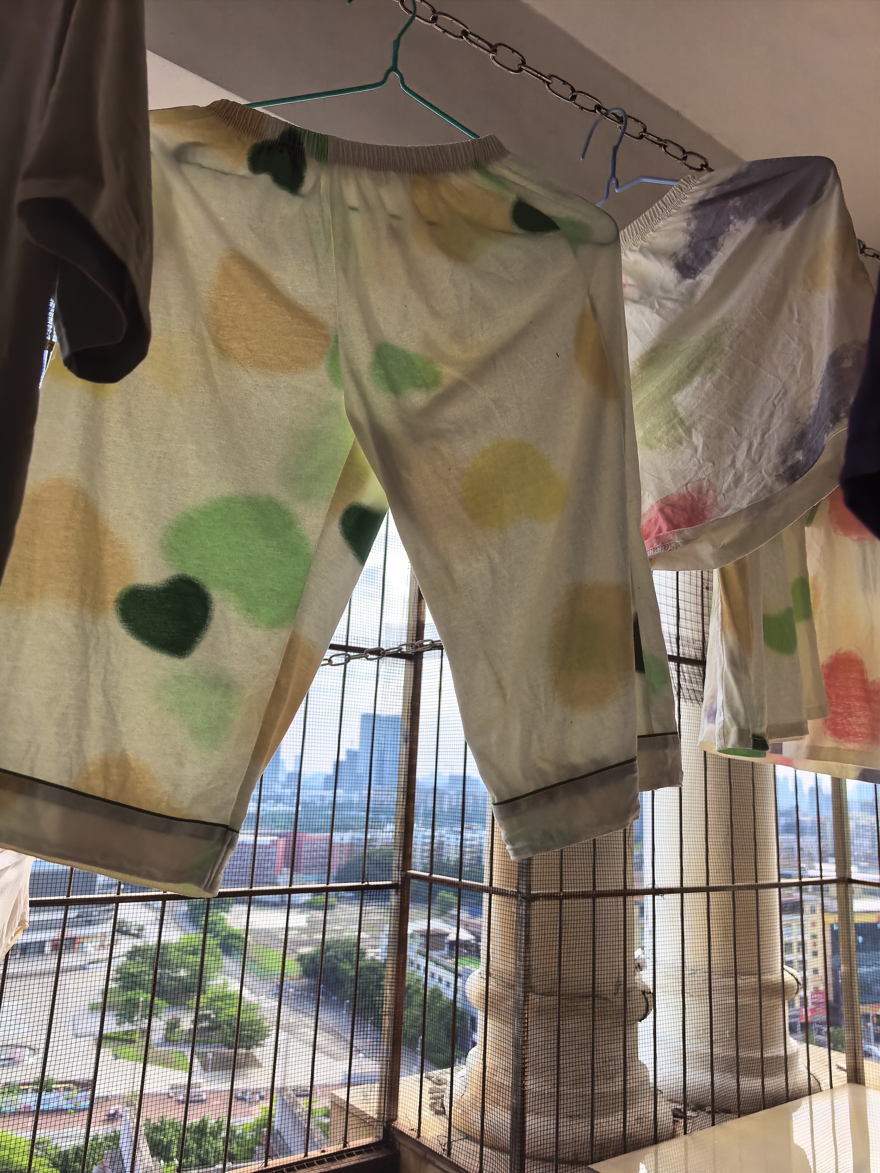 浪莎带胸垫女士睡衣女纯棉短袖短裤全棉抑菌可外穿一公里家居服套装 实拍图