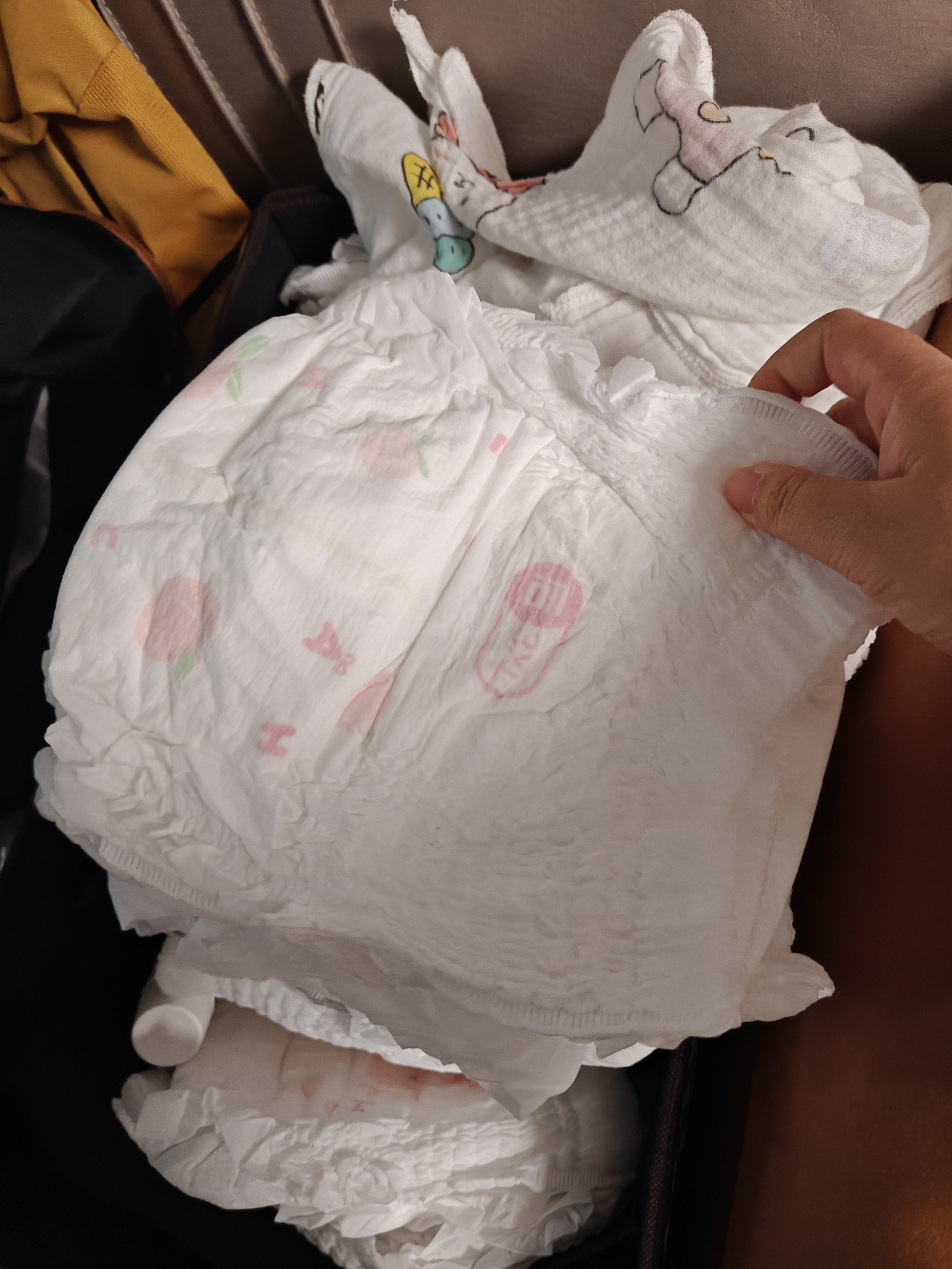 好奇（Huggies）铂金装小桃裤成长裤XXXL26片*4包(17kg以上)【散热口碑王】 实拍图