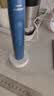 飞利浦（PHILIPS）【中秋礼品】声波电动牙刷 钻石3系 5倍洁齿5种模式 洁净亮白2刷头 送男士/女友 HX5181/02蓝 实拍图