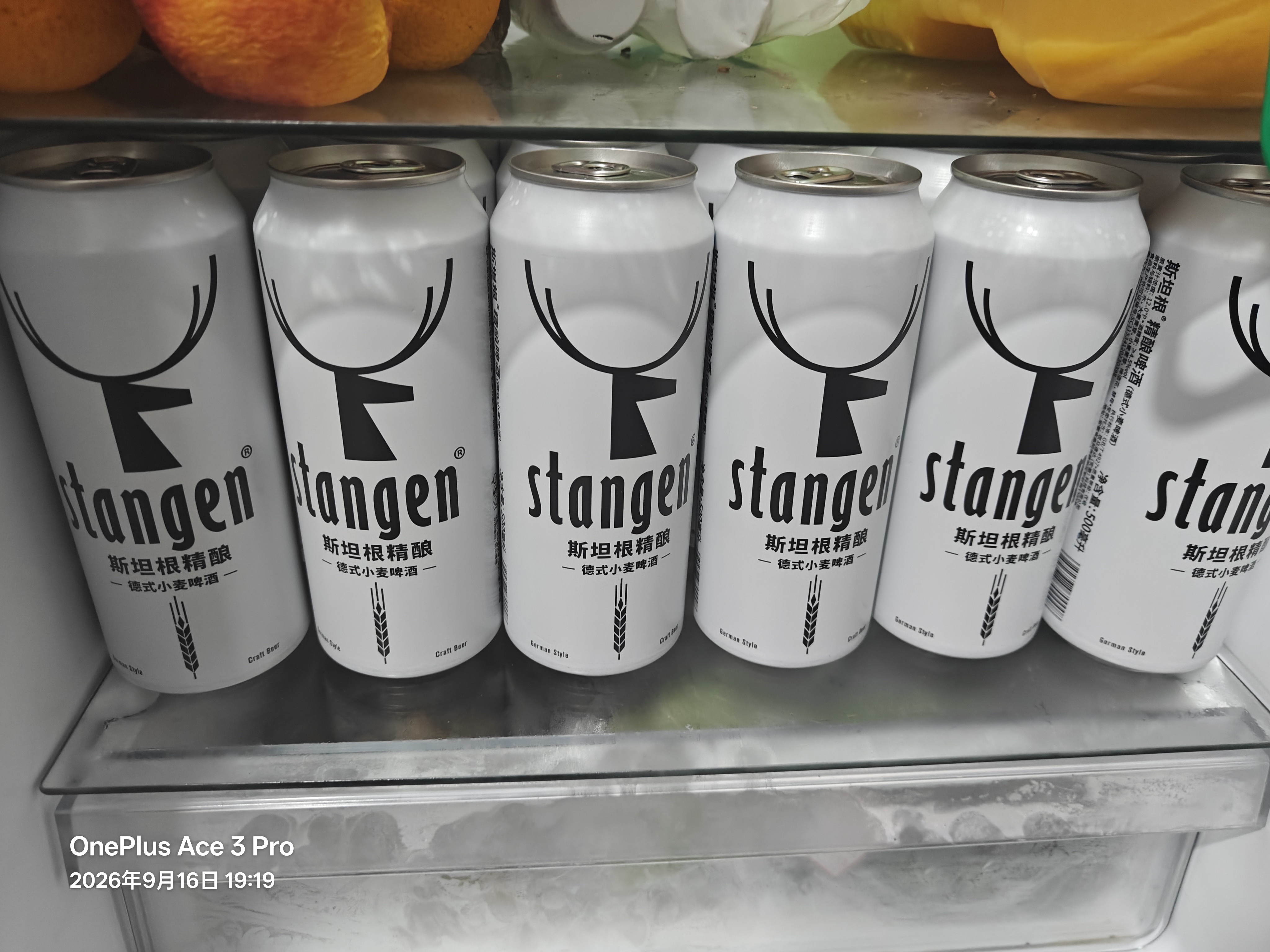 斯坦根（stangen）精酿德式小麦全麦白啤酒 500ml*24罐整箱装京东自营中秋礼品 实拍图