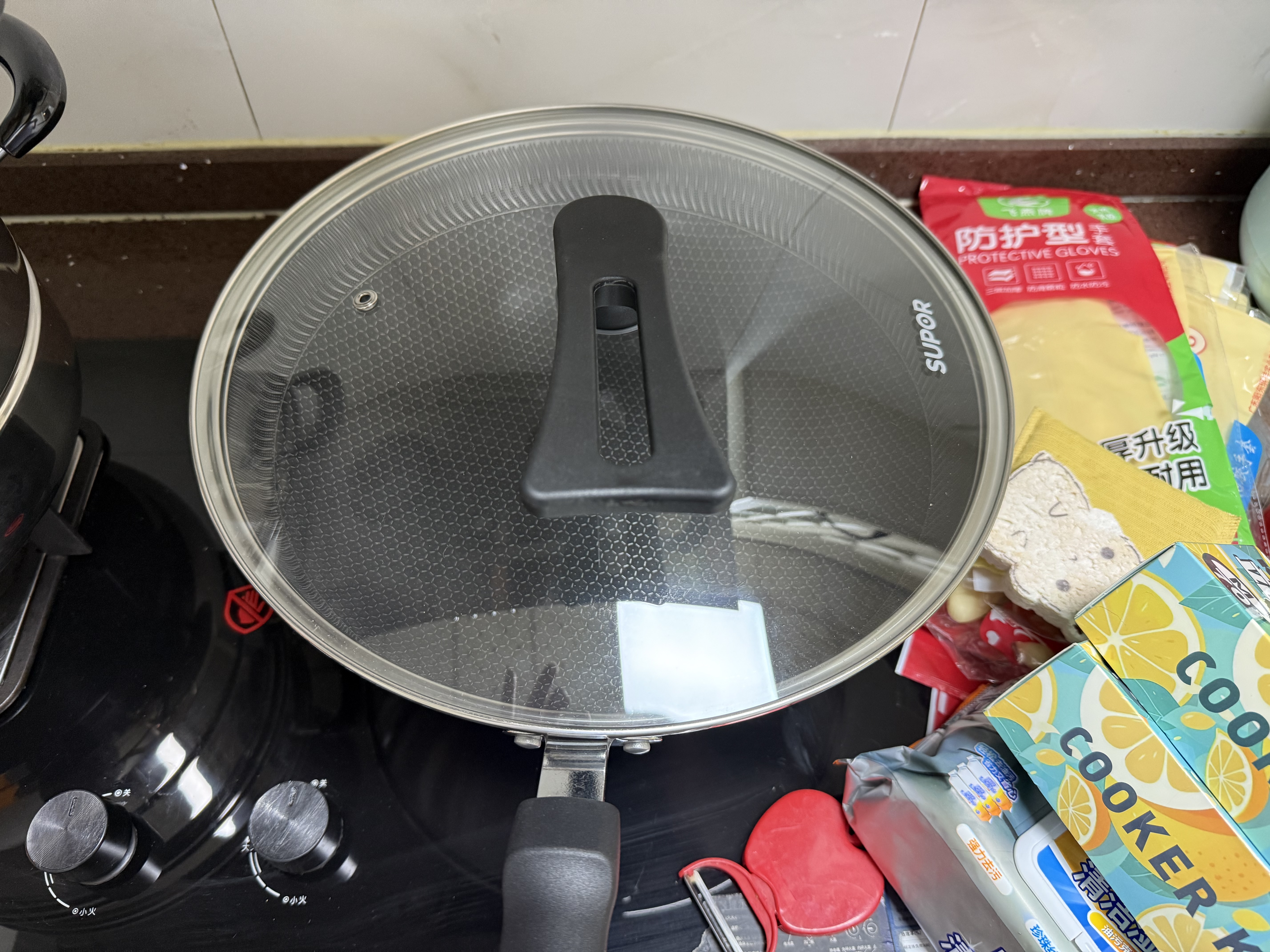 苏泊尔（SUPOR）304不锈钢双层28cm家用蒸煮锅 电磁炉通用汤蒸锅3-5个人 SZ28B5 实拍图