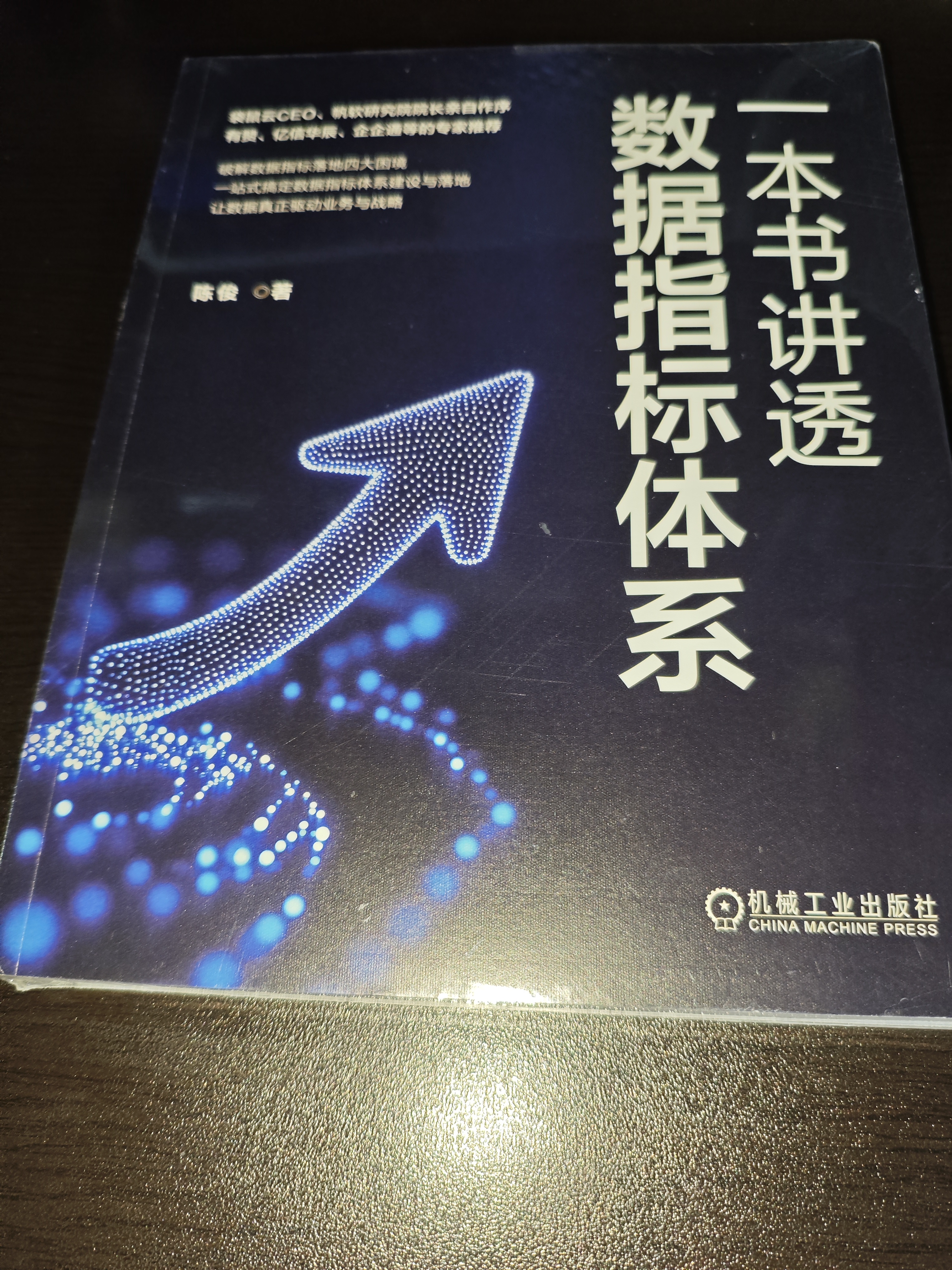 一本书讲透数据指标体系 大数据 数据分析 数据资产 数字化 BI 数据指标体系 实拍图