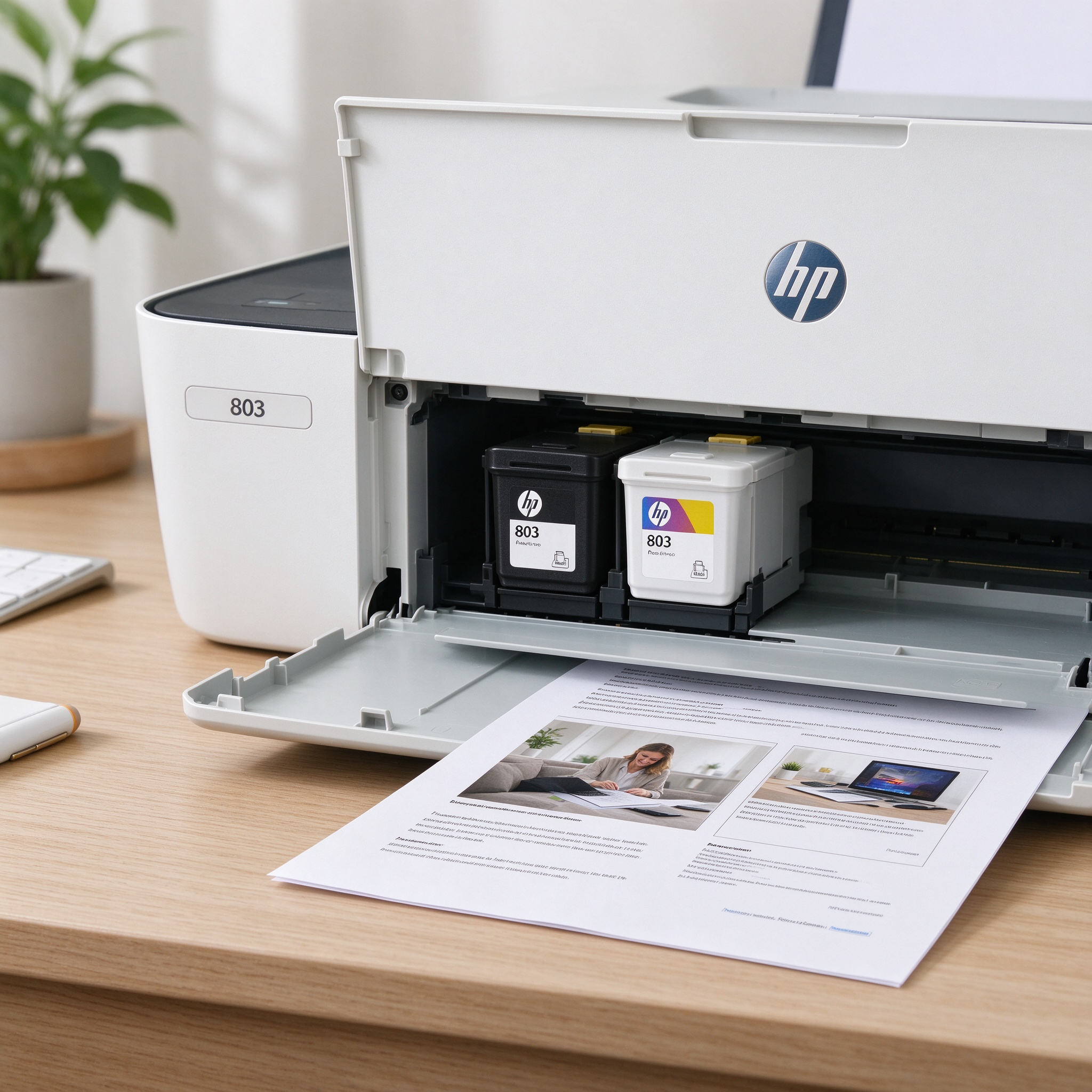 惠普（HP）803原装黑彩套装墨盒 适用hp deskjet 1111/1112/2131/2132/2621/2622打印机 实拍图