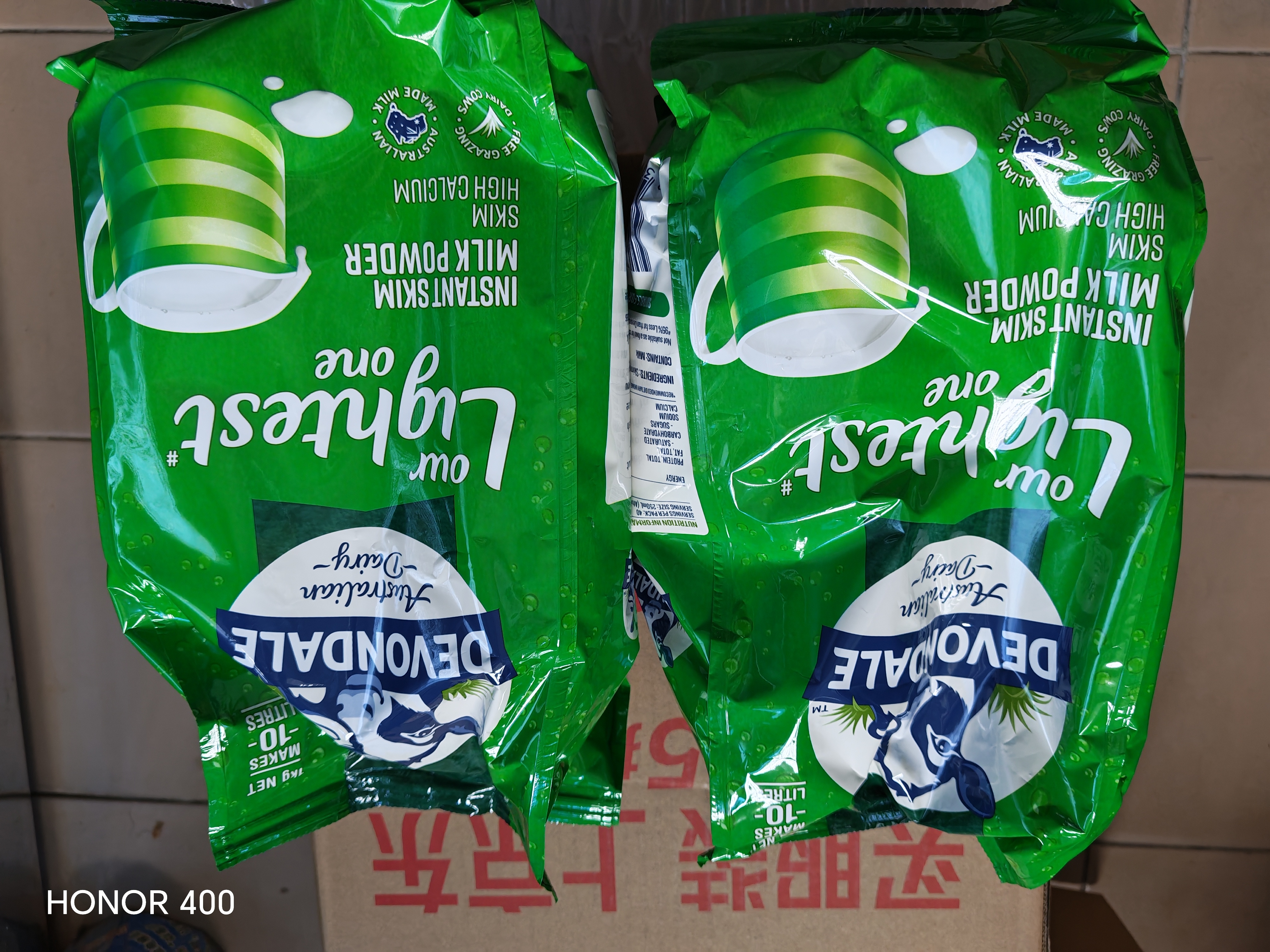 德运（Devondale）澳洲脱脂成人奶粉1kg 0蔗糖高钙女生轻盈早餐冲泡进口奶粉 实拍图