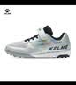 卡尔美（KELME）儿童足球鞋TF碎钉魔术贴免系带防滑耐磨球鞋 金属银黑  33  实拍图