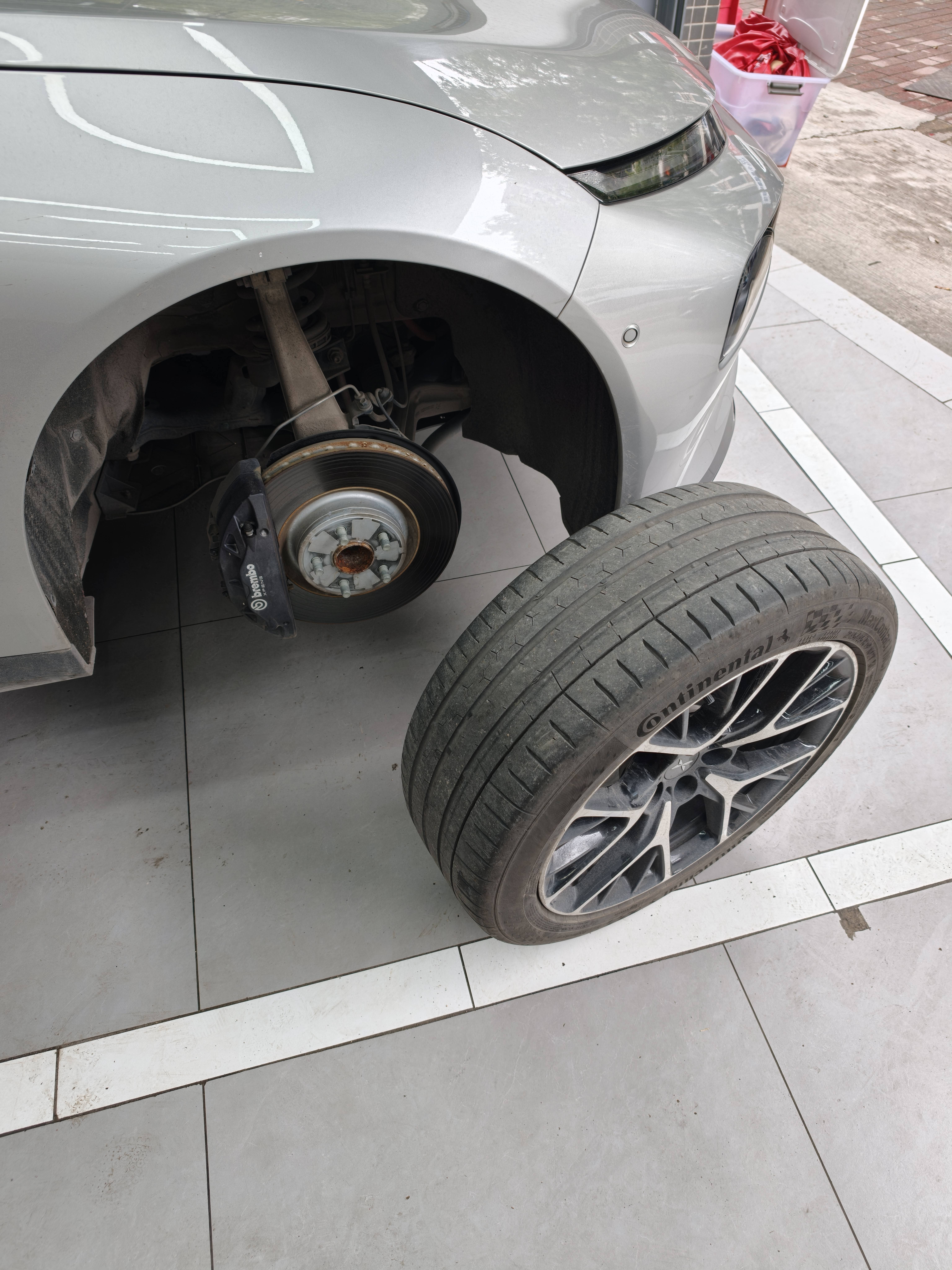 马牌（Continental）汽车轮胎 245/45R19 102Y MC7 XL FR 适配奥迪A6L 实拍图