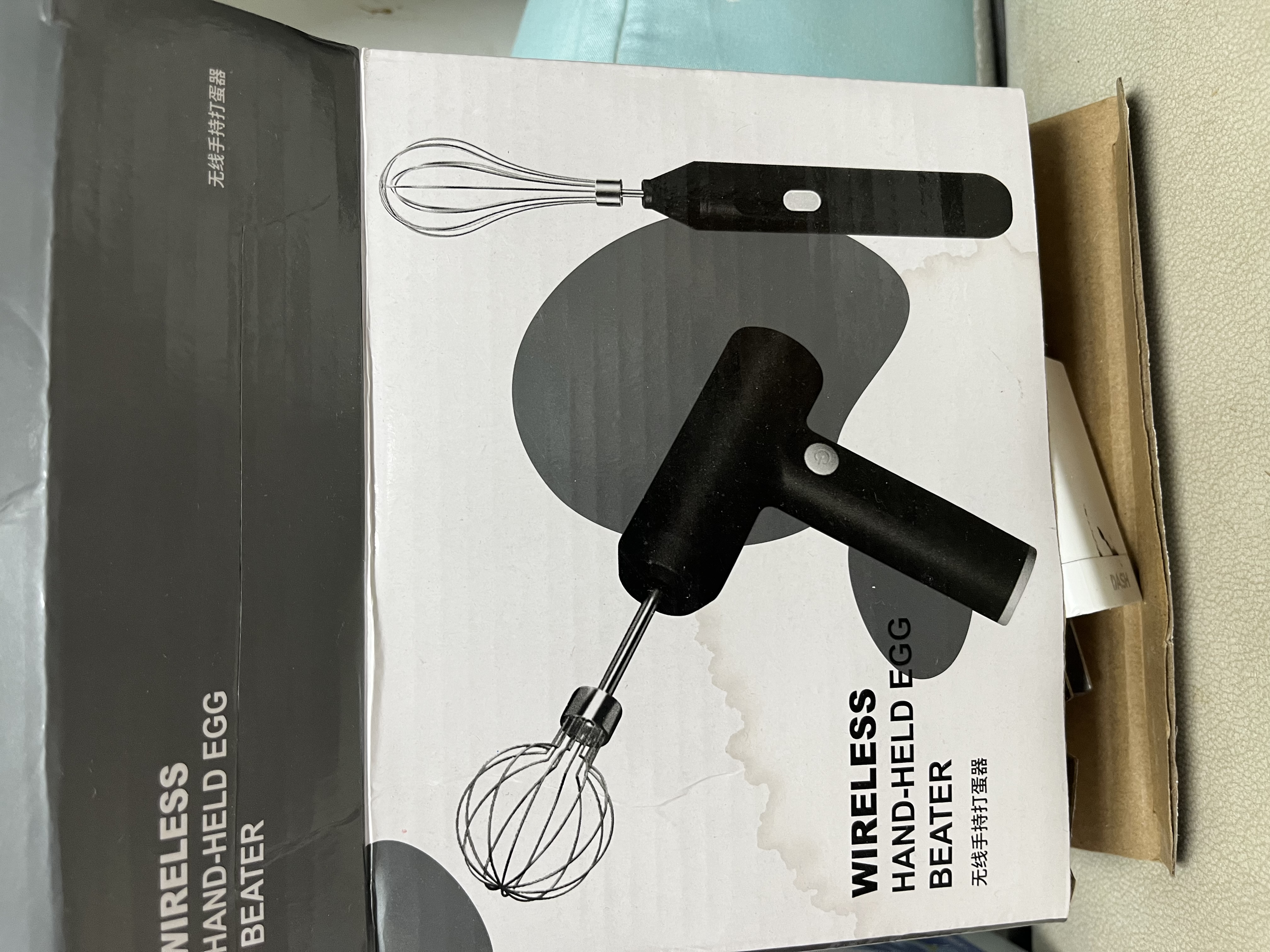 COOKSS打蛋器电动无线手持打发器家用打蛋机搅拌神器奶油烘焙辅食工具 实拍图