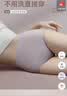 七海秋一次性内裤女士高腰5条孕产妇月子免洗灭菌日抛大码短裤紫XXL码 实拍图