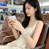 琦世魅天然a货晴水冰种翡翠手镯正品玉手镯女款2026新款缅甸玉镯子送礼 58mm圈口 实拍图