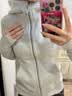lululemon丨Scuba™ 女士拉链连帽衫*拉绒 杂色核心超浅灰(LW3KAMS) XS /4 实拍图