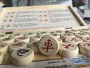 得力（deli）中国象棋套装折叠防水棋盘儿童小学生益智娱乐原木象棋开学礼物 实拍图