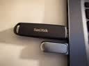 Sandisk闪迪2TB USB3.2 Type-C 双接口 DDE1高速固态U盘 读1000MB/s 写900MB/s 兼容手机电脑大容量金属优盘 实拍图