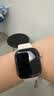 Apple/苹果【教育优惠】WatchSeries12智能手表GPS款42毫米浅金色铝金属表壳沙砾色运动型表带S/M 实拍图