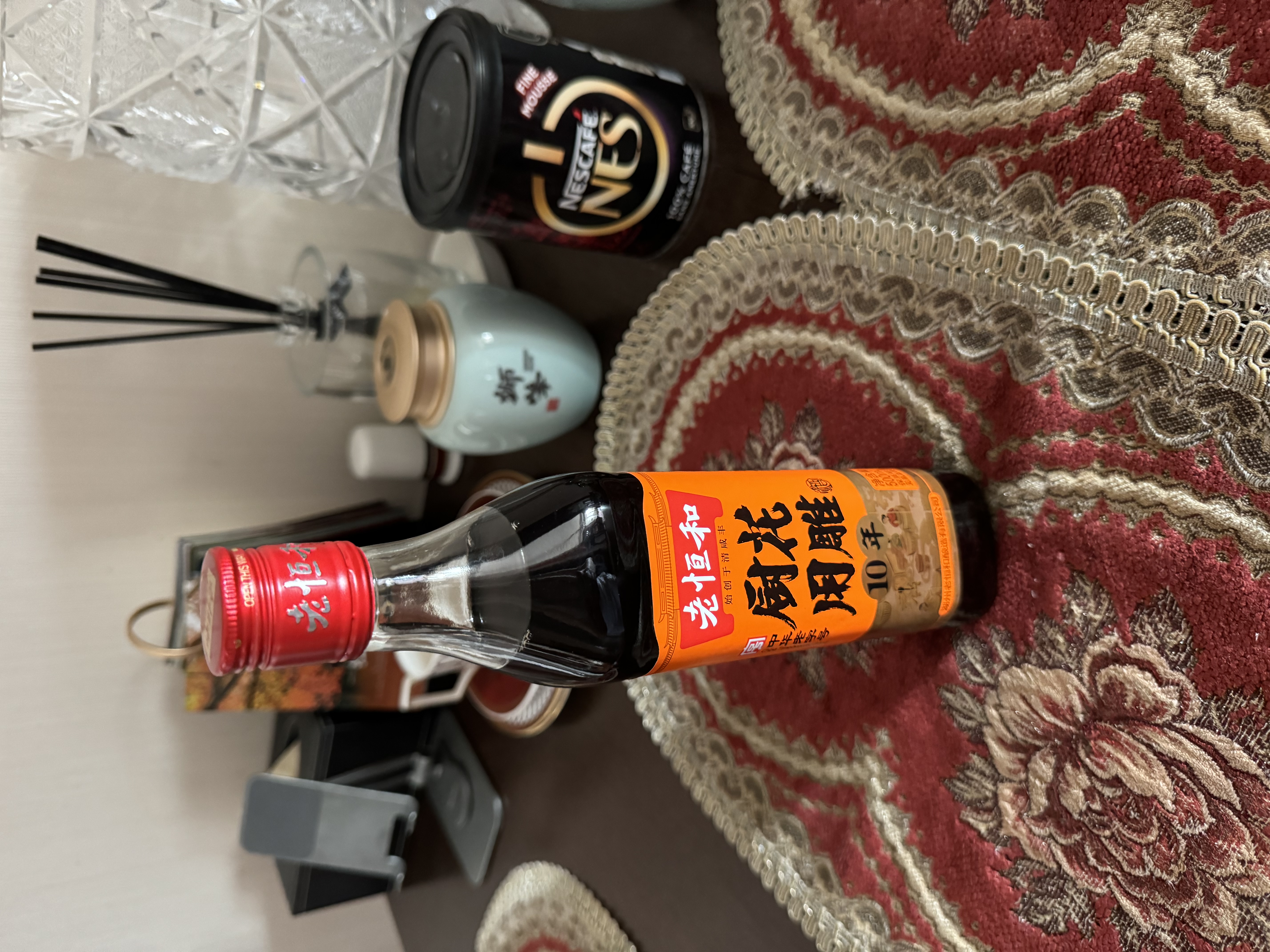 老恒和十年陈酿厨用花雕500ml  烹饪黄酒家用调味酒添香调味料 实拍图