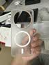 暴走适用vivox200s手机壳 vivo x200s保护套 磁吸柔砂肤感透色轻薄简约撞色硬壳保护壳 柔雾白 实拍图