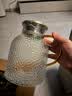 忆壶茶凉水壶冷水壶耐高温加厚防爆凉水杯高硼硅玻璃家用大花果茶水壶 实拍图