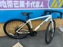 喜德盛（xds）公路自行车26款RC200机械碟刹7速14速X6铝合金车架学生成人通勤车 象牙白标准版 700C*440（建议身高155-165） 实拍图