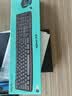 罗技（Logitech）MK275 键鼠套装 无线键鼠套装 办公键鼠套装 全尺寸 商务键鼠套装 带无线2.4G接收器 黑蓝色 实拍图