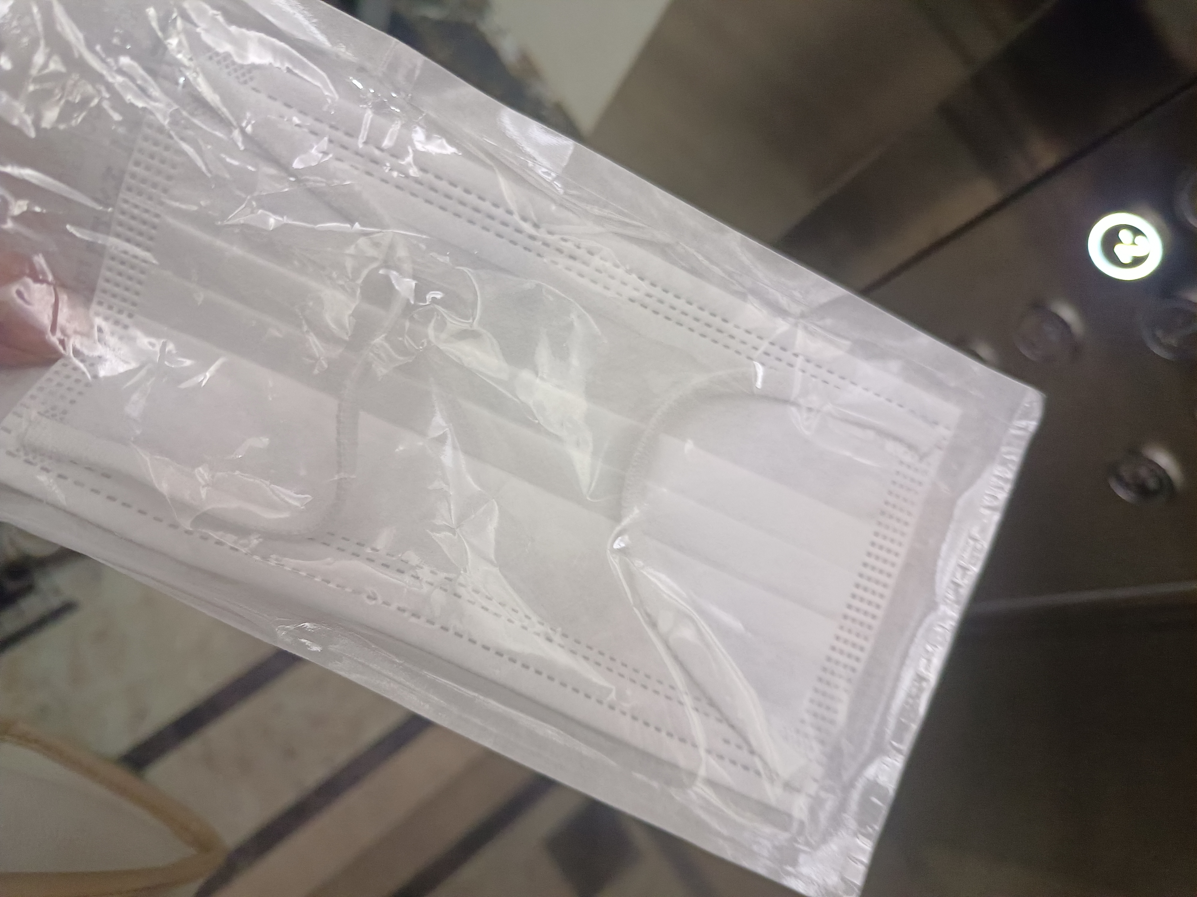 京东京造医用外科口罩一次性独立包装灭菌级100只白色防晒防尘透气鼻炎 实拍图