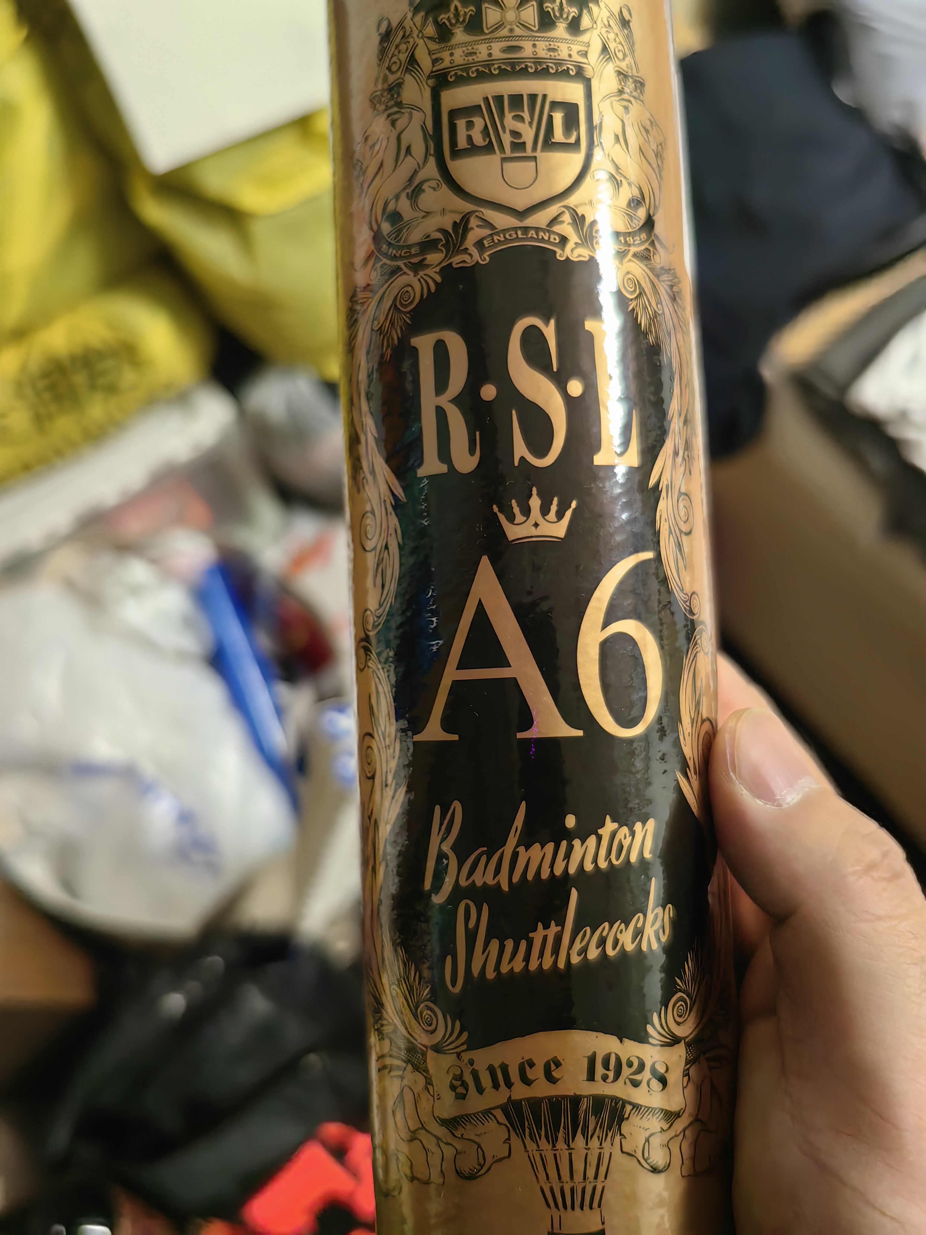 亚狮龙羽毛球训练比赛稳定耐打RSL-A6球77速12只/桶 实拍图