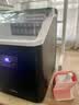 美的（Midea）制冰机方块冰家用小型迷你冰块机方冰宿舍全自动清洗预约办公室冷饮MBJ-15F17E 实拍图