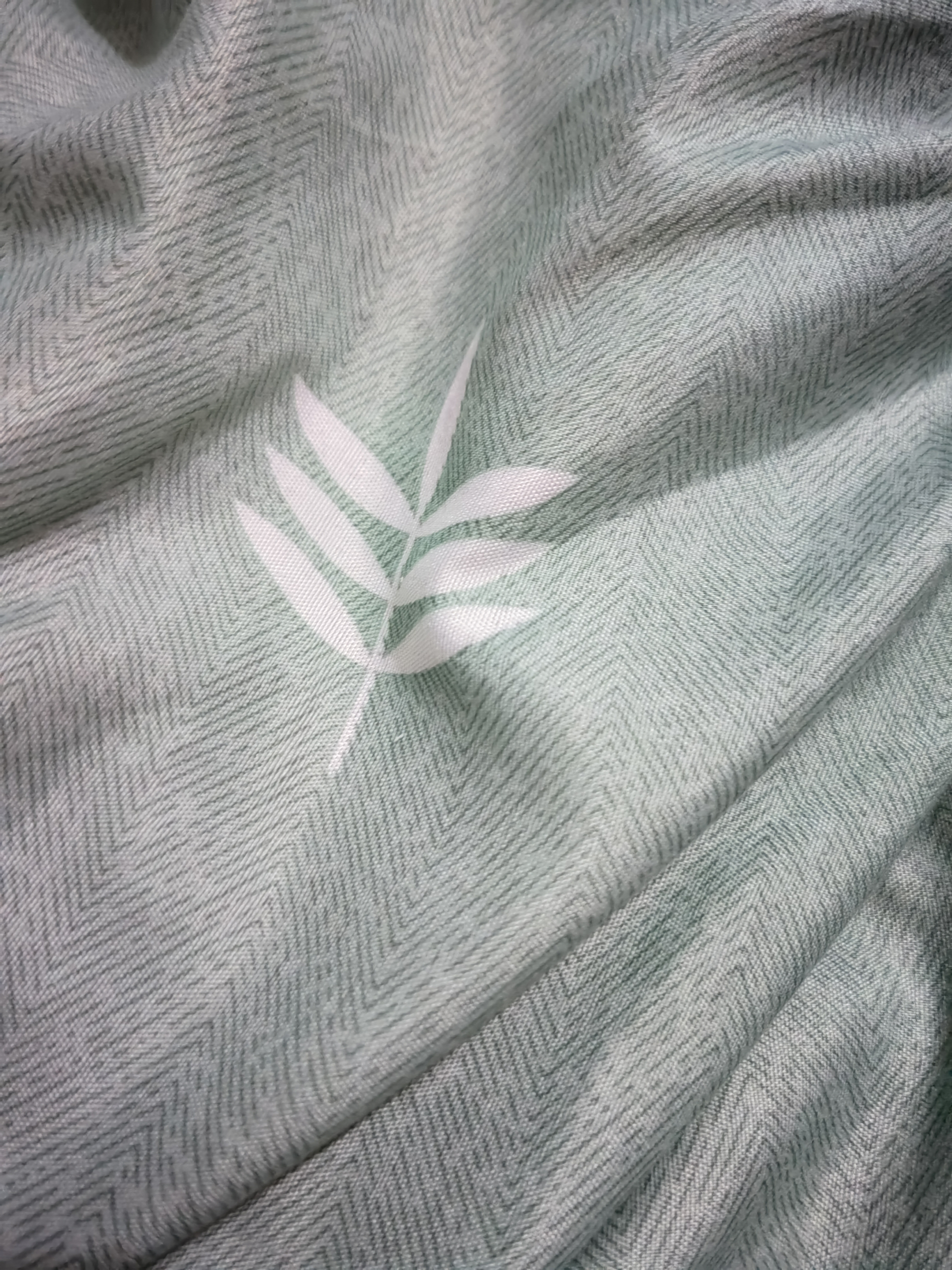 红豆水洗棉床上四件套家用卧室亲肤被套180x220cm被罩宿舍单人三件套 仙草 【触感细腻 舒适裸睡】 2.0m 床单款 四件套-被套200*230cm 实拍图