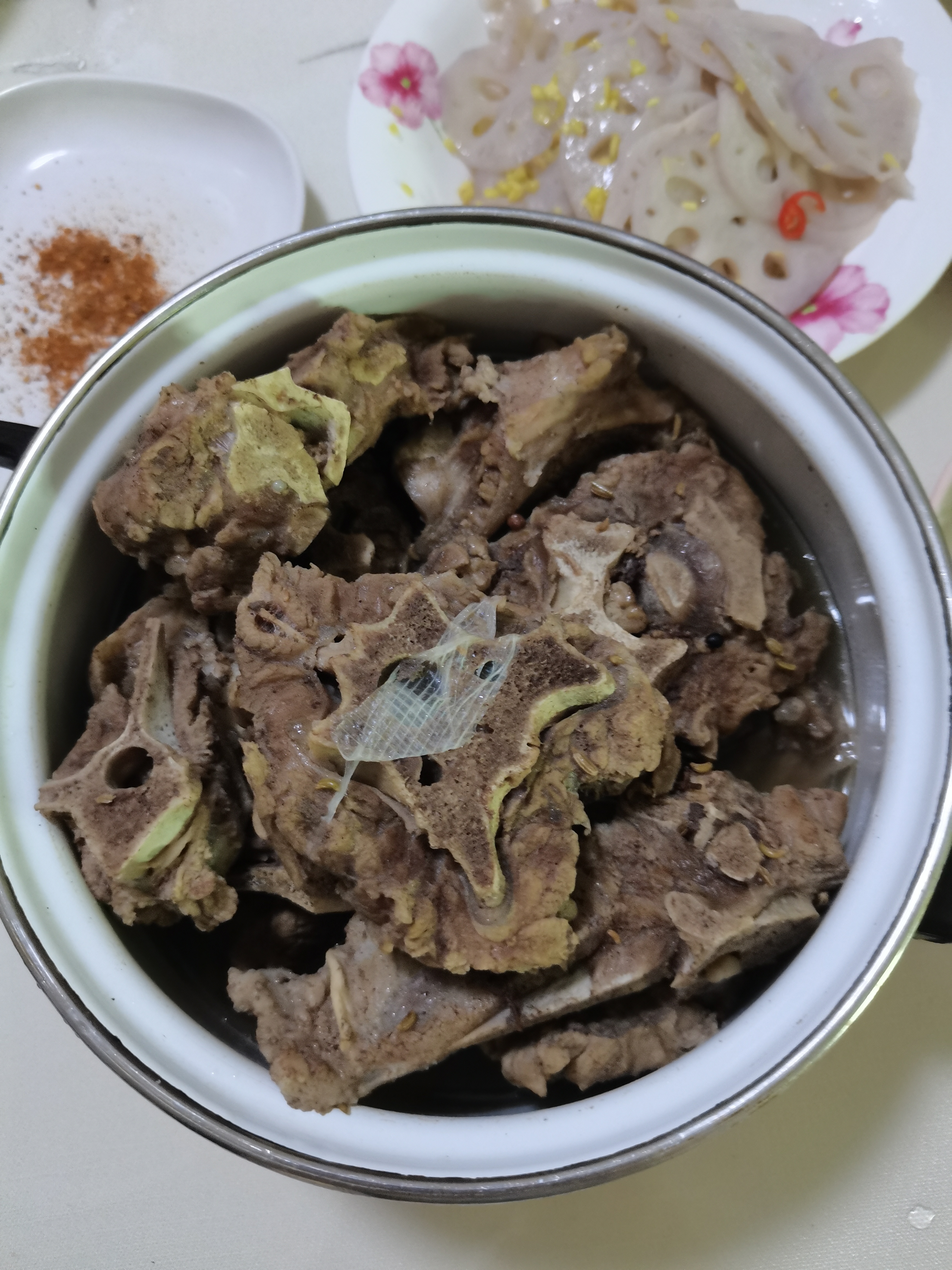 草原宏宝内蒙古羔羊羊蝎子 2斤 羊脊骨 火锅 地标认证 赠料包 实拍图