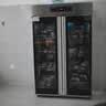 荣事达消毒柜商用立式大容量热风循环餐具紫外线碗柜双门不锈钢食堂餐饮饭店酒店餐厅 700D11大容量双门【一星级 丨热风烘干丨智能触控】 实拍图