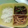 特百惠（Tupperware）思丽康饭盒1L学生上班族带饭便携午餐分格可微波炉 奶黄色 实拍图
