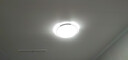 亦夏LED吸顶灯卧室灯客厅灯简约现代大气超薄圆北欧餐厅阳台过道灯具 黑色60cm白光 实拍图