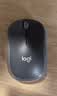 罗技（Logitech）M185鼠标 无线鼠标 办公鼠标 对称鼠标 黑色灰边 带无线2.4G接收器 实拍图