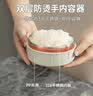 泰福高（TAFUCO）保温饭盒超长保温饭桶大容量多层学生便当盒成人上班族便携餐盒 T2528黑色/三层【316】/包+餐具2.5L 实拍图