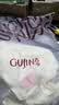 古今（GUJIN）云朵棉睡衣女挂脖式家居服时尚韩可外穿睡裤大码套装L 实拍图
