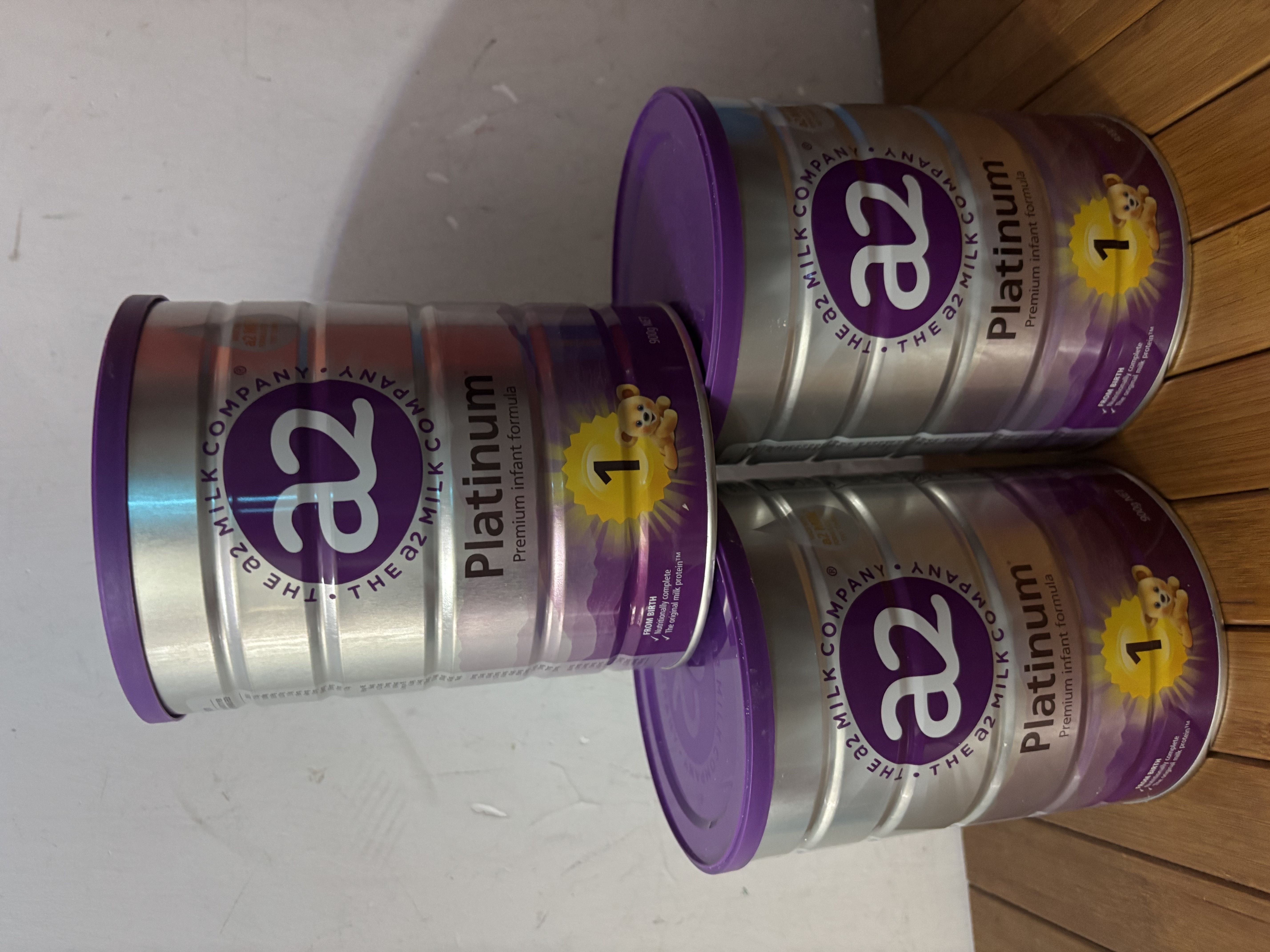 a2奶粉紫白金澳版婴儿配方奶粉1段400g小罐 新西兰草饲+批批严检 实拍图