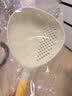 硅胶二合一漏勺家用捞饺子面条笊篱食品级耐高温汤勺子过滤漏网勺 二合一大捞勺【1个装】颜色随机 实拍图